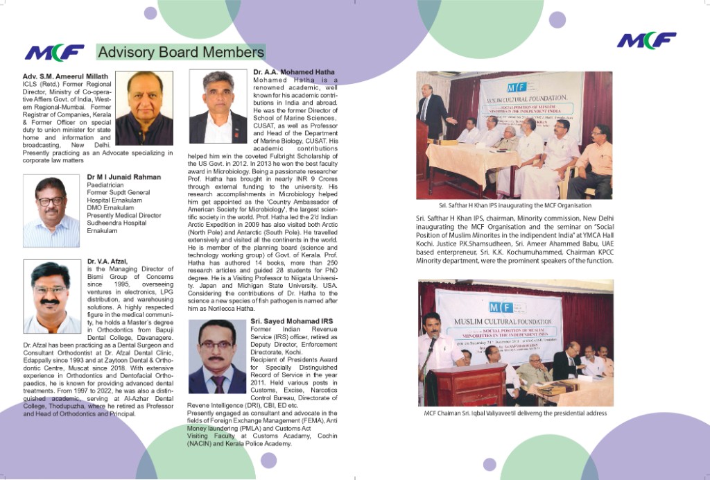 MCF Organisation Inauguration