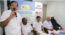 MLA Sri. T.J. Vinod addressing the gathering