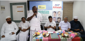 State Chairman Sri. Iqbal Valiyaveettil at the Umrah programme